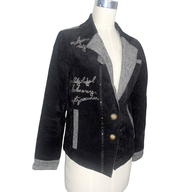 Black gyaru jacket