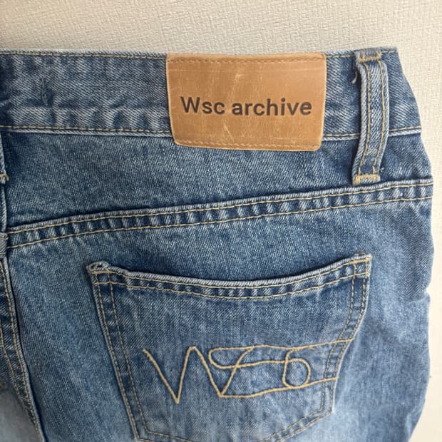 wsc 아카이브 Archive washed Jeans 2