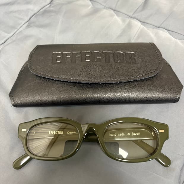 effector crunch 이펙터 크런치 안경