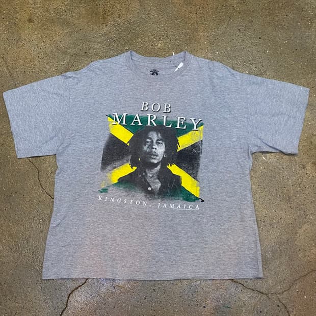 미국 빈티지 Bob marley 밥 말리 킹스턴 자메이카 반팔 티셔츠 