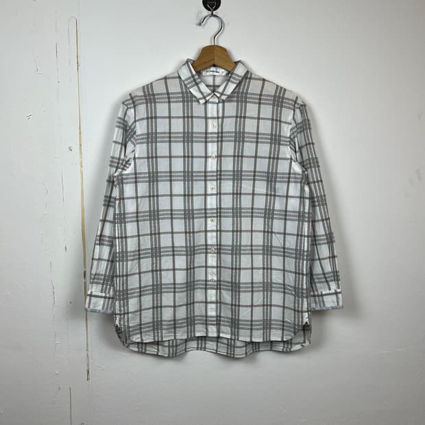 골든베어 체크 셔츠 M