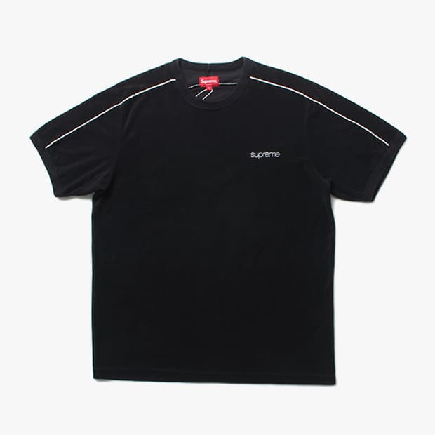 SUPREME "Black Terry T-Shirts"