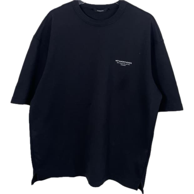[105] 송지오옴므 22FW 파리 컨렉션 로고 반팔 티셔츠