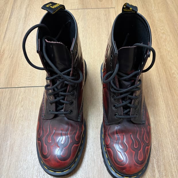 280) 닥터마틴 1460 인페르노 8홀 체리레드