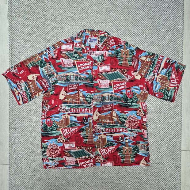 00s Reyn Spooner 스포츠 하와이안 셔츠 (XL)