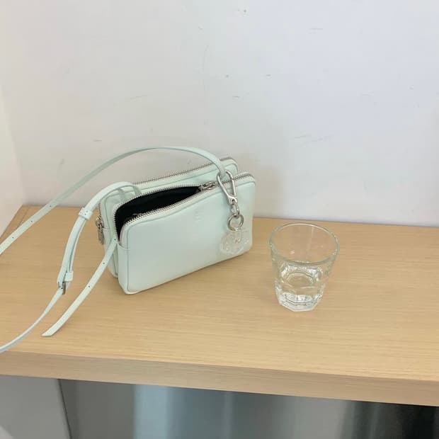 미닛뮤트 트윈백 마이크로 미니 WHITE MINT