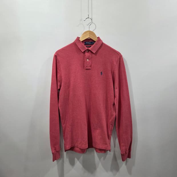 폴로랄프로렌 피케 카라 롱슬리브 M 