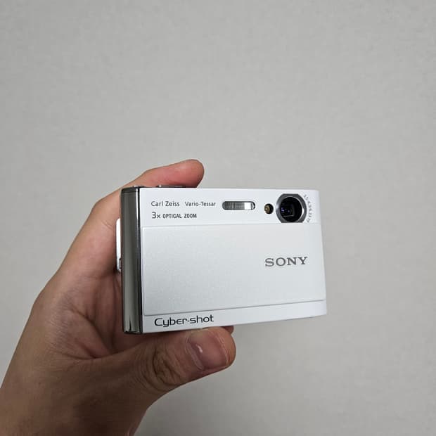 Sony Cybershot DSC-T70 화이트 디카