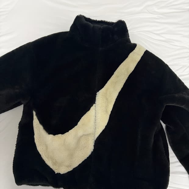 나이키 폭스 퍼 자켓 XL