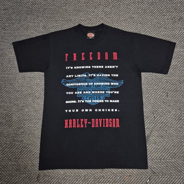 [XL]90s US made 할리데이비슨-B7