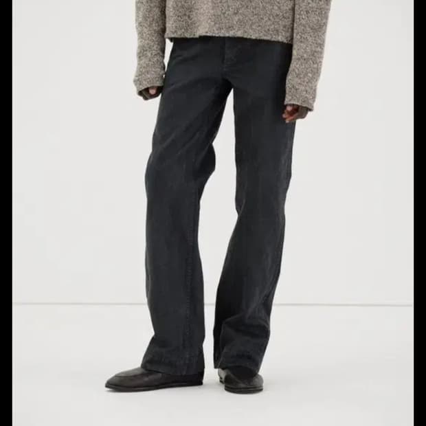 오라리 25fw 내로우치노 베이지 5사이즈 새제품