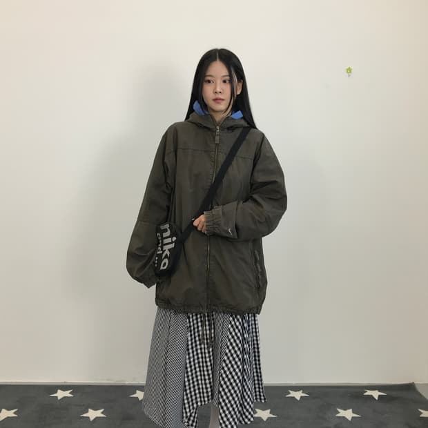 00's Nike Hooded Windbreaker Jacket