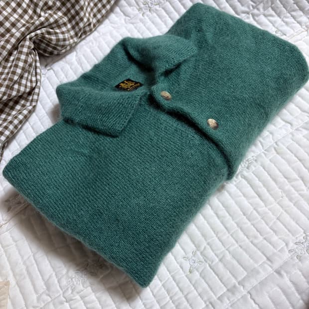 바토너 모헤어 니트 폴로