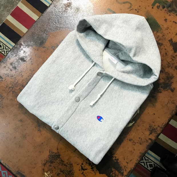 챔피온 리버스위브 그레이 스타디움 후드 자켓 남성 102 여성 프리사이즈