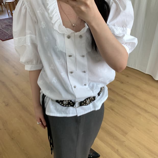 double button puff BL