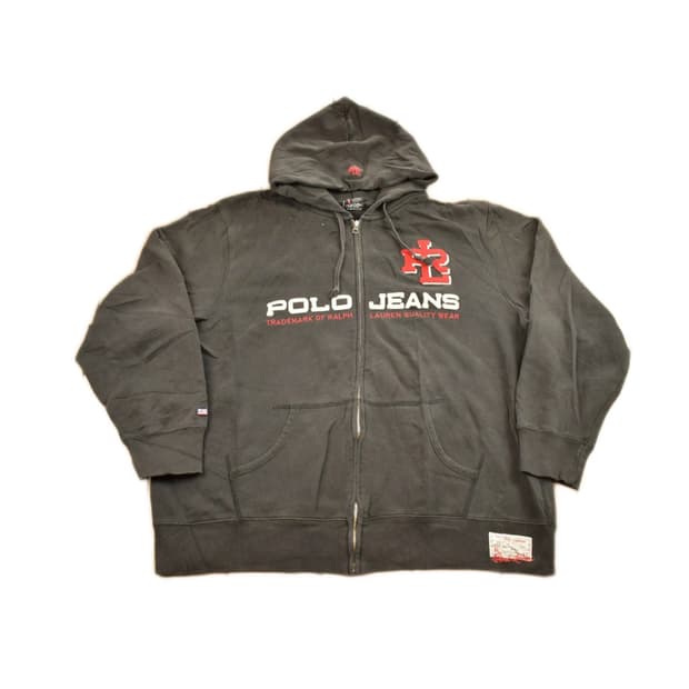 🖤폴로 진스 빅로고 블랙 후드집업🖤