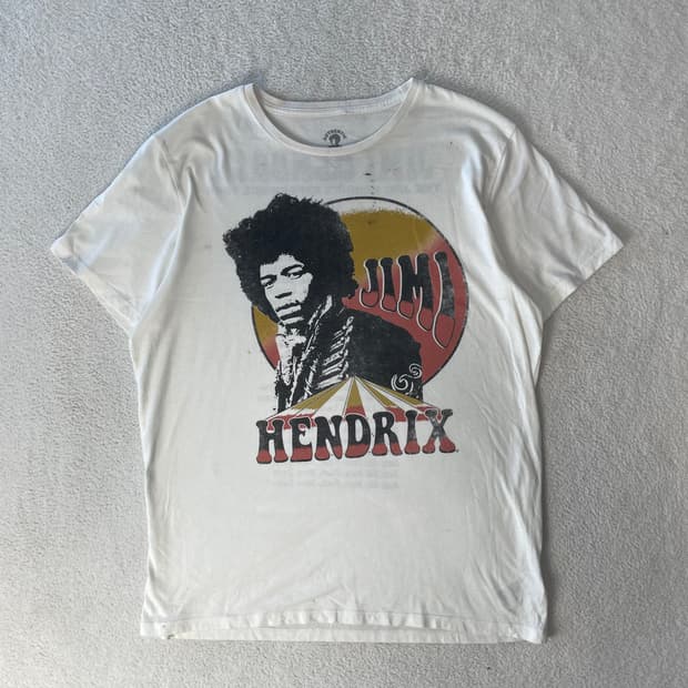지미 핸드릭스 빈티지 티셔츠