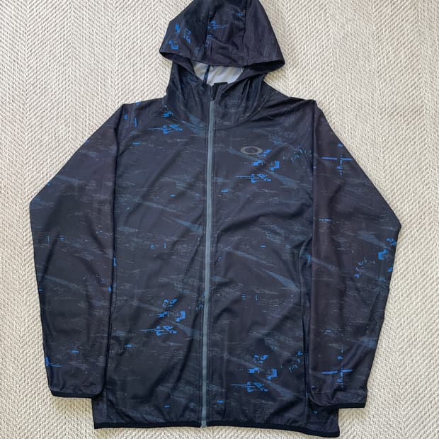 18ss 오클리  그래픽 프린트 라이트웨이트 후디 재킷 