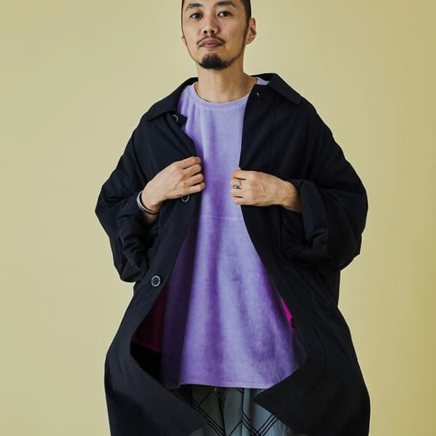 (XLARGE) 타이트부스 깅엄 시어서커 빅 코트