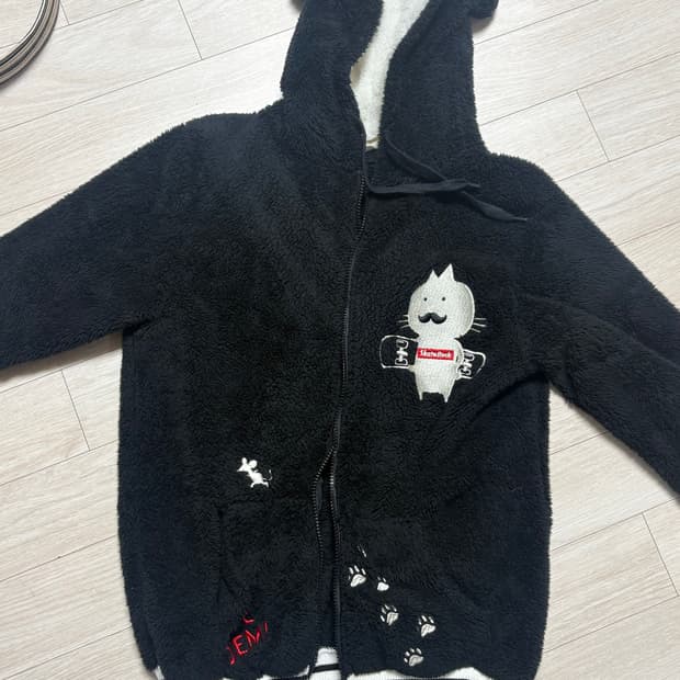 일본 빈티지 곰 후리스 서브컬쳐