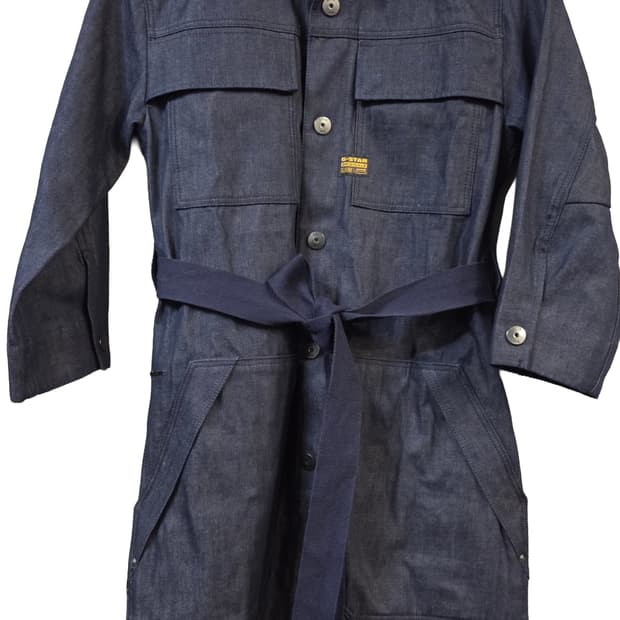 G-Star RAW 데님 롱 셔츠 드레스(XS)
