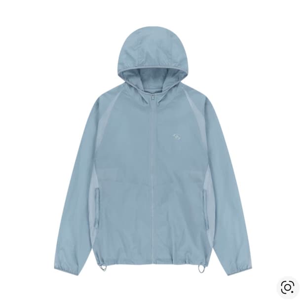 (실사O) 산산기어 25ss 패널드자켓 스카이블루