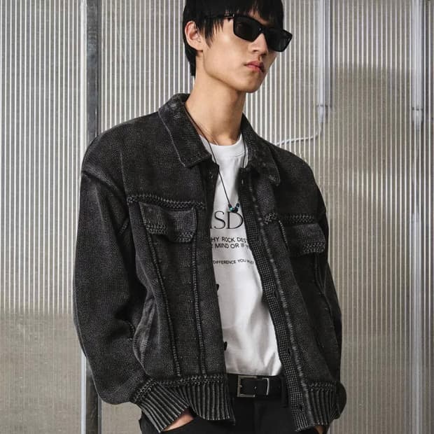 엘무드 자켓 가디건 44