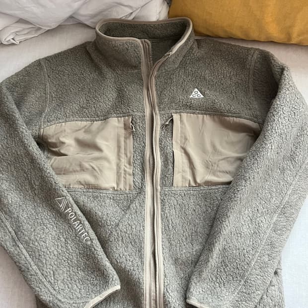 나이키 acg 아크틱울프 악티울프 xl 플리스 후리스 자켓 집업 