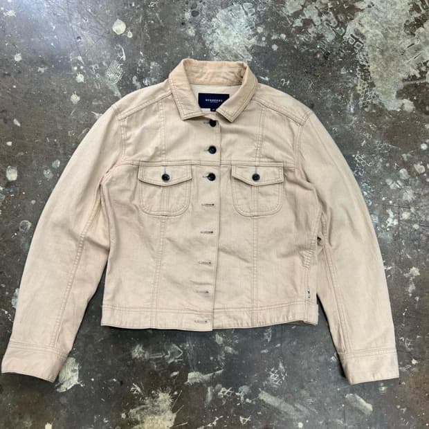 40) 버버리 트러커자켓 자켓 청자켓