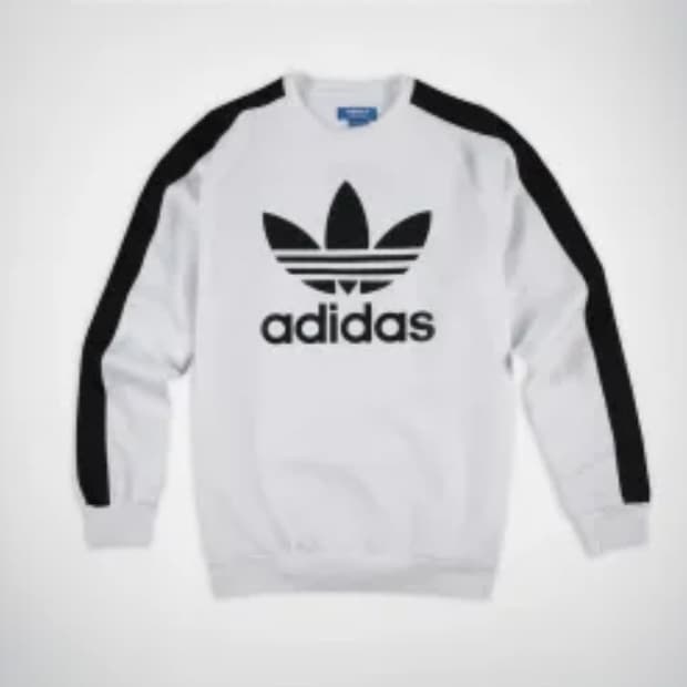 L) 아디다스 오버핏 맨투맨 티셔츠 맨투맨티 스웻셔츠
