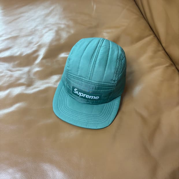 Supreme 슈프림 모스 그린 캠프캡 모자 (Moss Green)