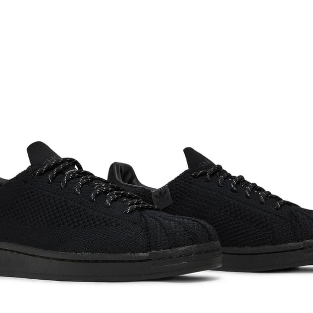 아디다스 x 퍼렐 슈퍼스타 프라임니트 블랙 퓨처