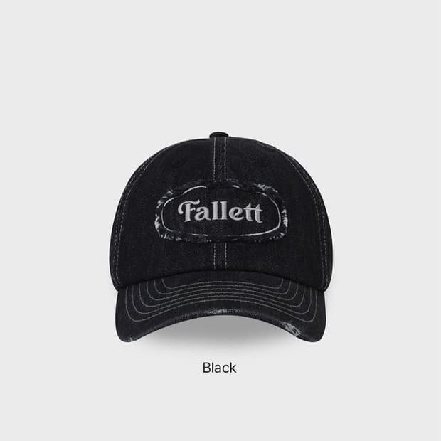 팔렛 Fallett 빈티지 볼캡 블랙