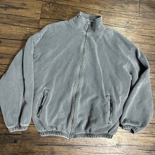 트리거 빈티지집업 그레이 XL