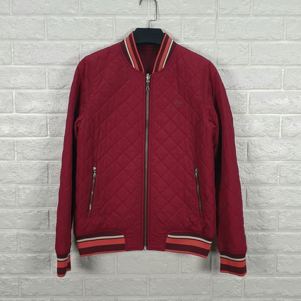 [55]라코스테 슬림 퀼팅 양면 점퍼