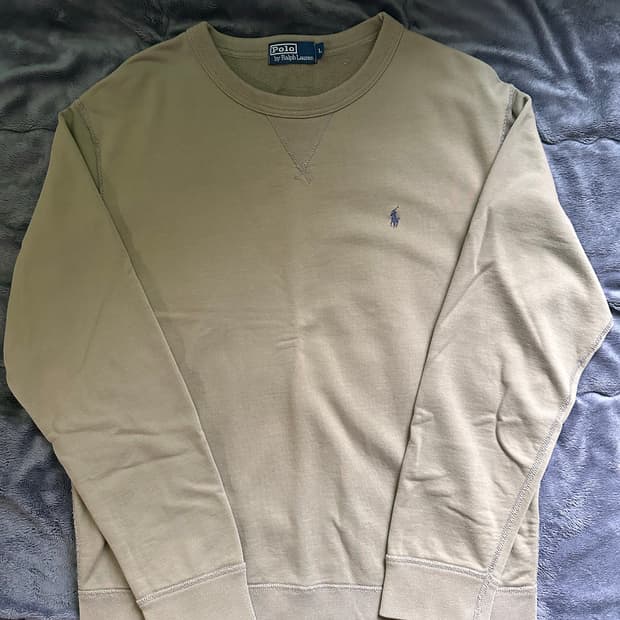 폴로 랄프로렌 스웻셔츠 베이지