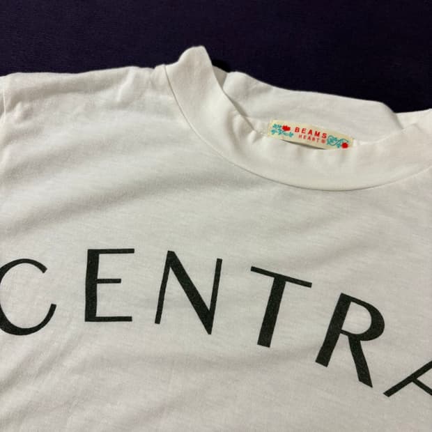  BEAMS HEART "CENTRAL" Tee