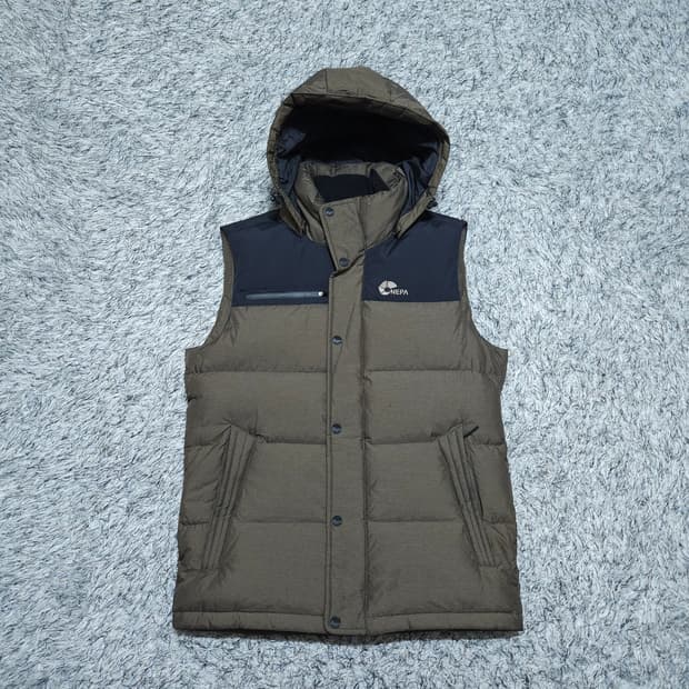 네파) M 남자 오리덕 패딩조끼 / 왕눈이샵