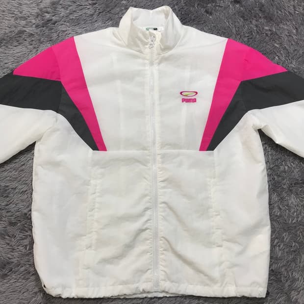 [[S(실 M),A급,공용] 푸마(PUMA) 90s레트로 우븐자켓#448
