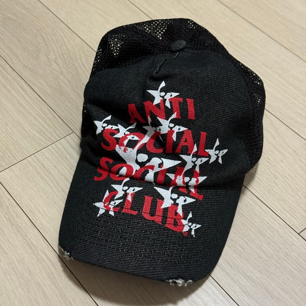 인세인개러지x안티소셜소셜클럽 메쉬캡 트러커캡