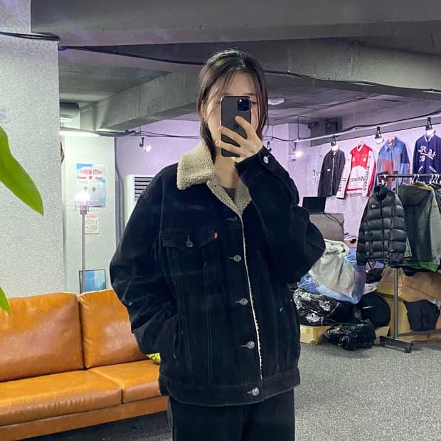 리바이스 코듀로이 쉐르파 자켓 B3304