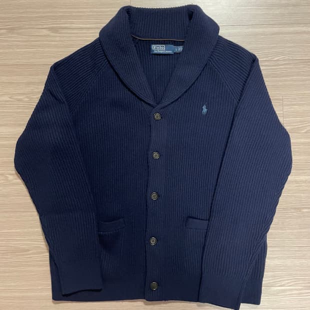 [폴로 랄프로렌] 울 숄 칼라 카디건(L)