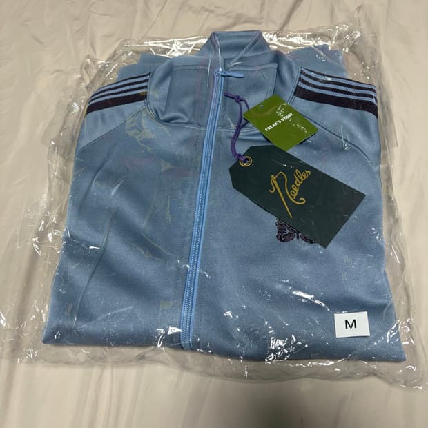 니들스 트랙자켓 삭스블루