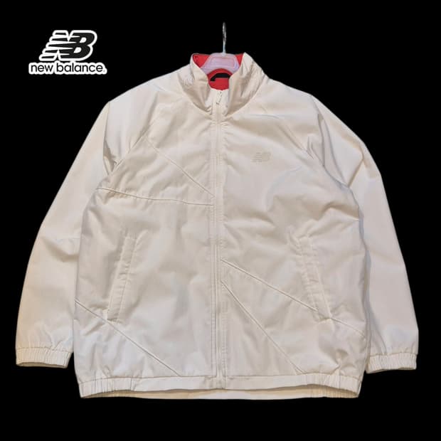 XL 뉴발란스 화이트 윈드자켓