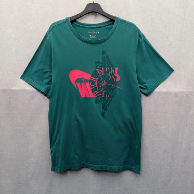 조던 그린 반팔 티셔츠
