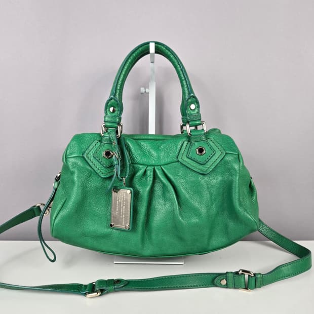 마크제이콥스 클래식 큐 베이비 그루비  가죽 토트백 가방 정품 그루비백