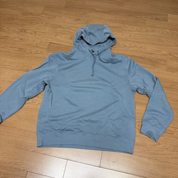 COS 후드티 하늘색 S