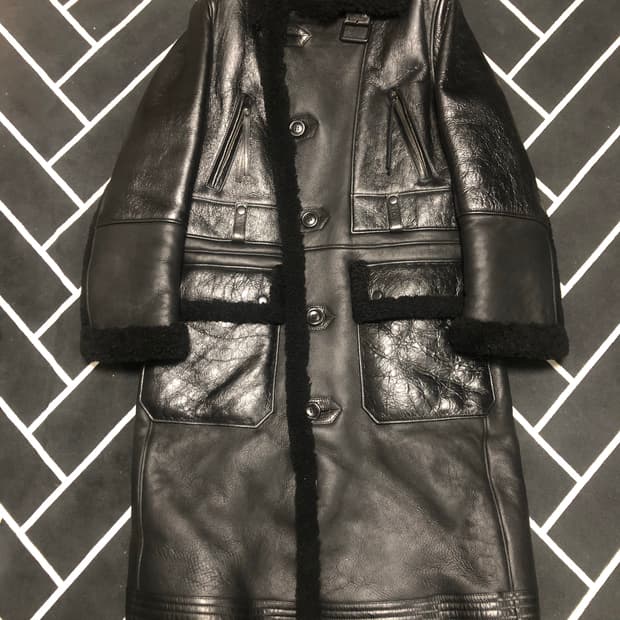 (새제품초특가)bon 본 리얼가죽 양털 시어링 무스탕 옴므/몽클레어스톤