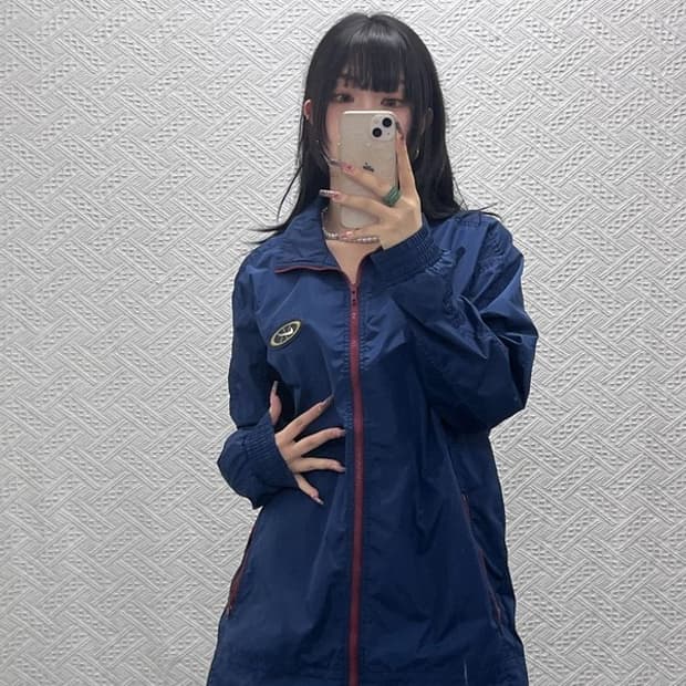 나이키 올드스쿨 레트로 00's 바람막이 자켓 M C11668