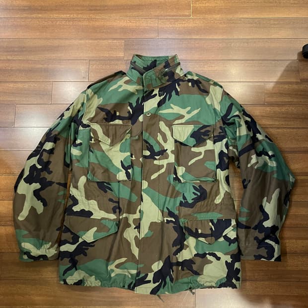 미군 M65 우드랜드 필드자켓 L
